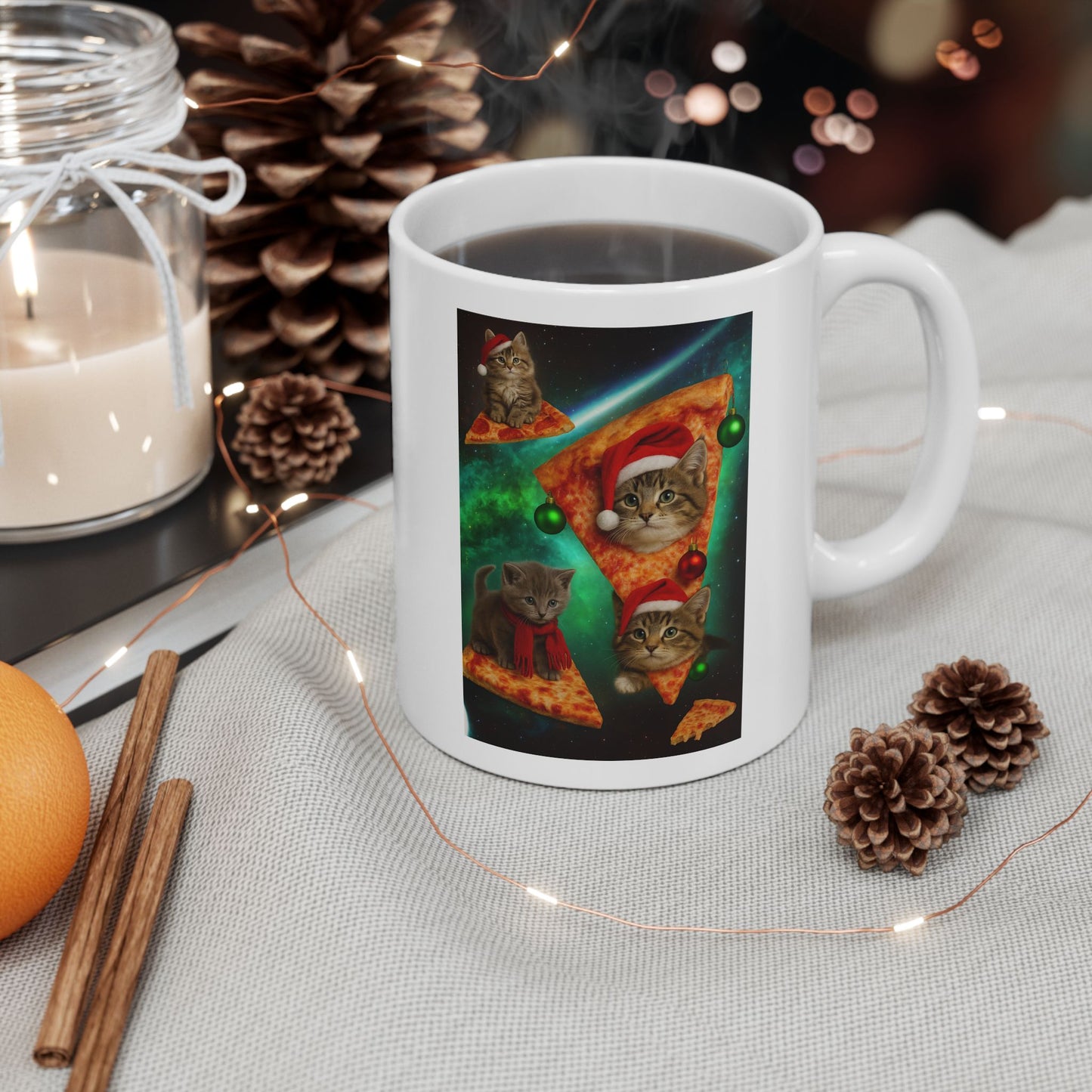 Cosmic Galaxy Ceramic Mug, Space Lover Gift, Astronomy Mug, Unique Coffee Cup, Starry Night Drinkware - Riff Raff Wear