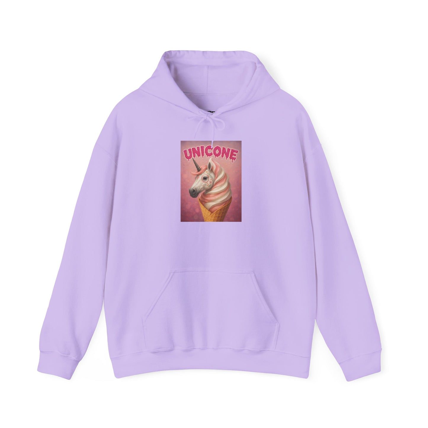 Whimsical Unicorn Heavy Blend Hoodie for Cozy Moments - Riff Raff Wear