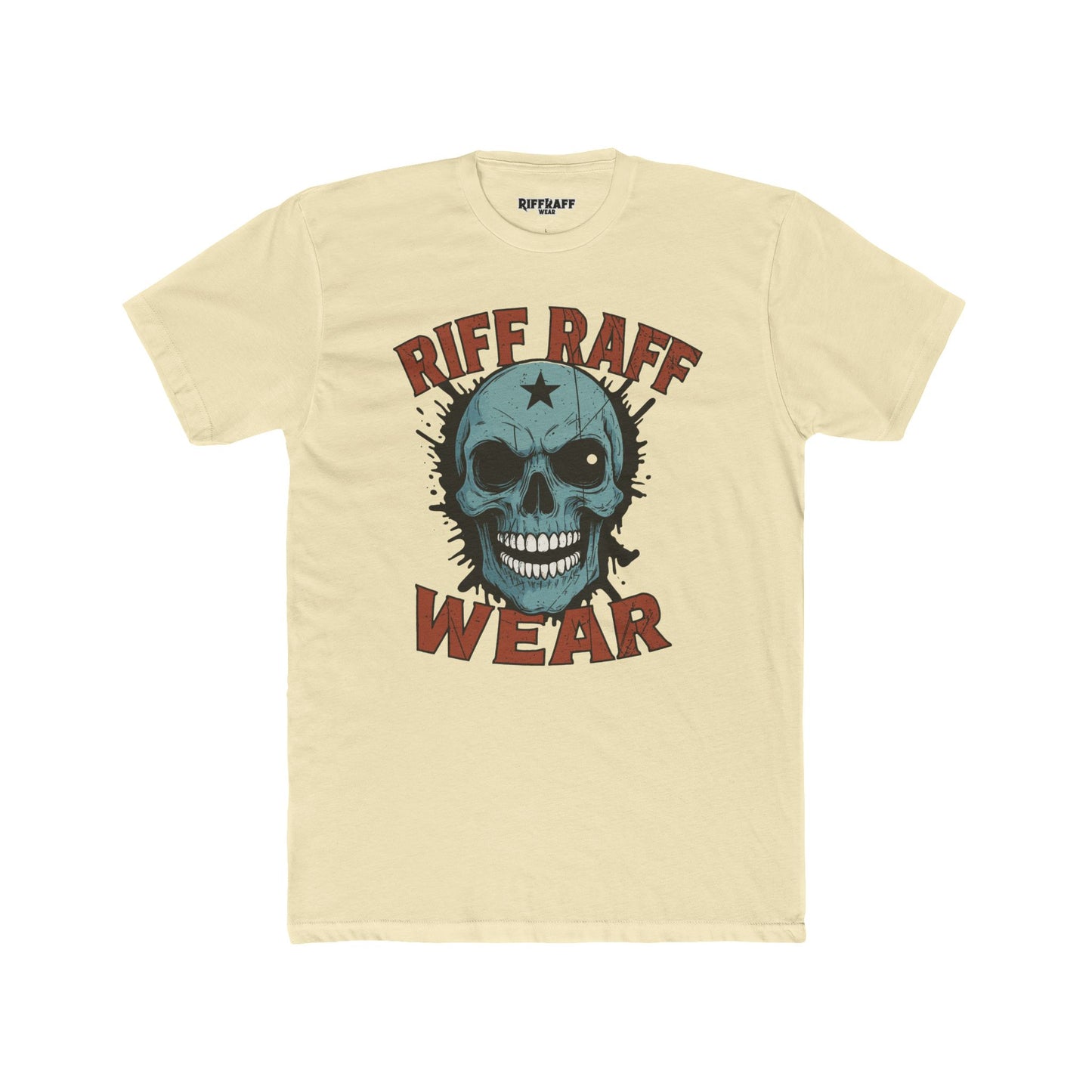 Skull Graphic Unisex Cotton Crew Tee Riff Raff Wear