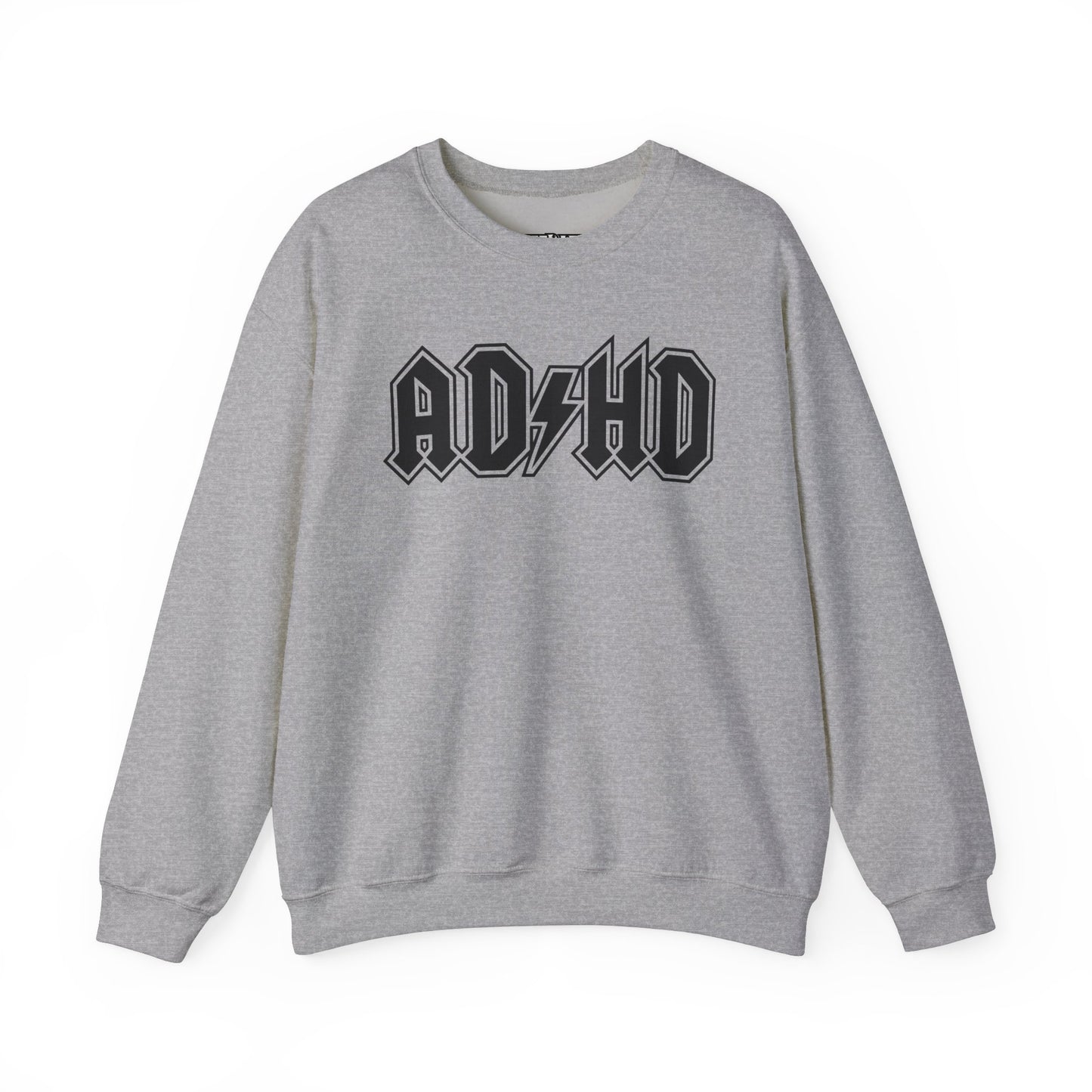 ADHD Graphic Crewneck Sweatshirt - Riff Raff Wear