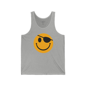 Pirate Smile Unisex Tank Top - Fun Summer Apparel - Riff Raff Wear