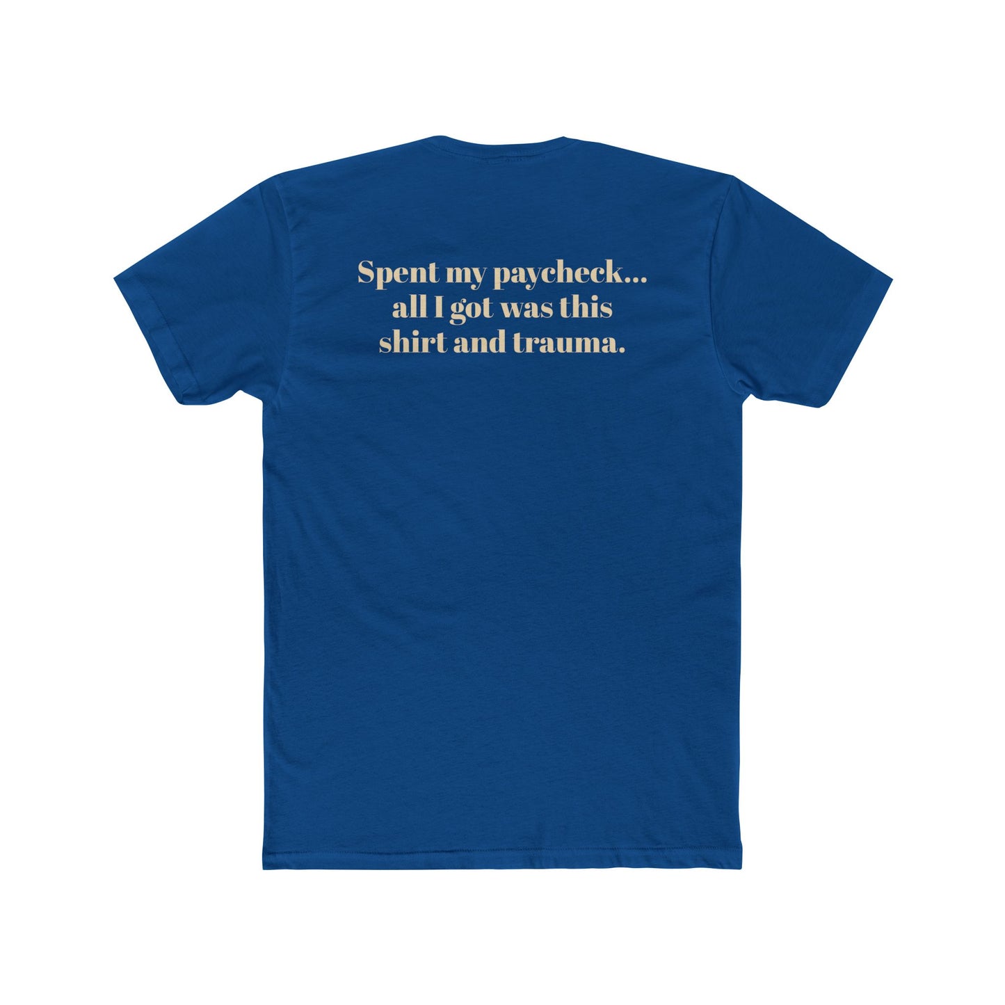 Mr. Happy's II Cafe Unisex Cotton Crew Tee - Fun Adult Humor T-Shirt - Riff Raff Wear Underground