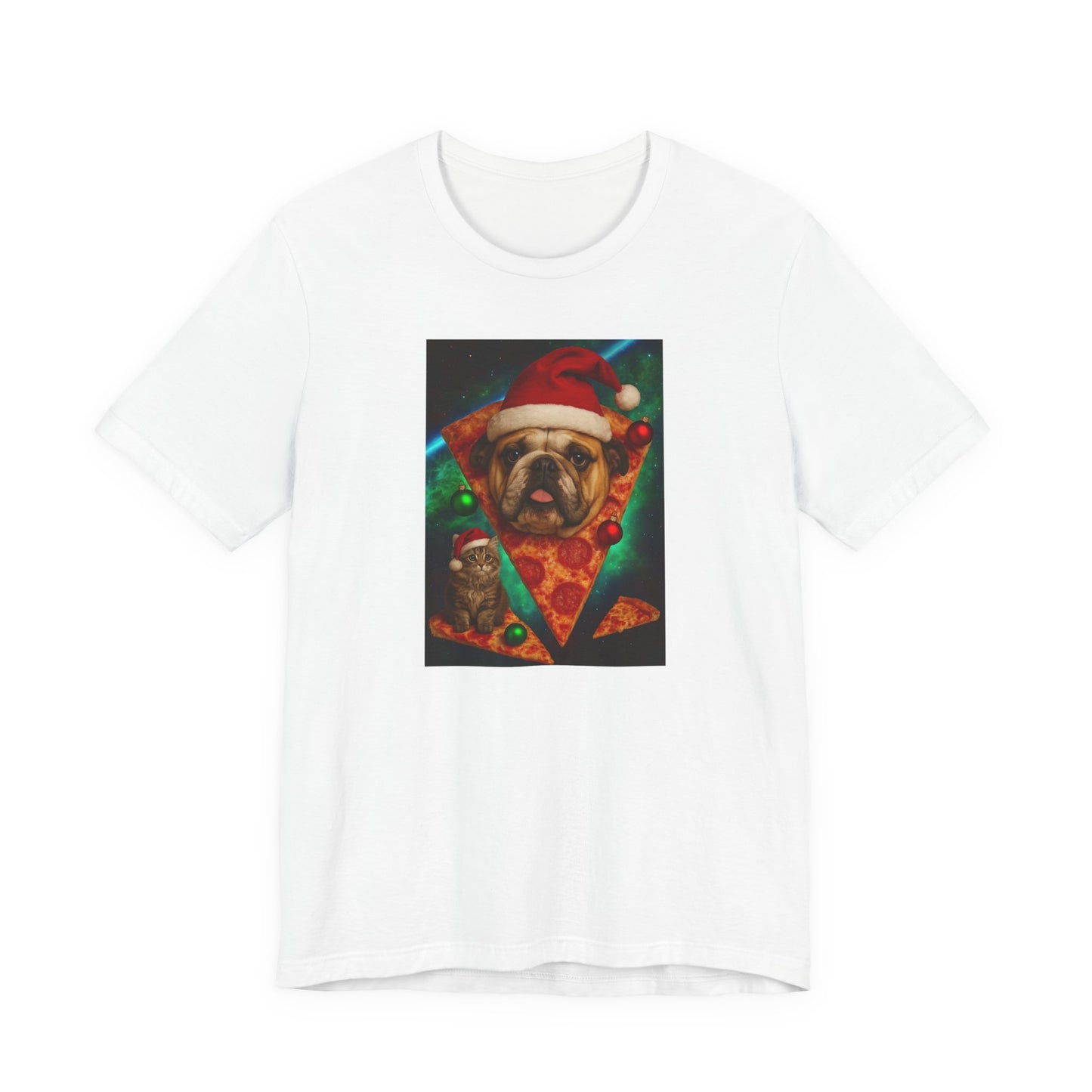 Funny Christmas Pug Shirt, Holiday Tee, Pet Lover Gift, Unisex Festive T-Shirts, Cute Animal Apparel, Christmas Party Outfit - Riff Raff Wear