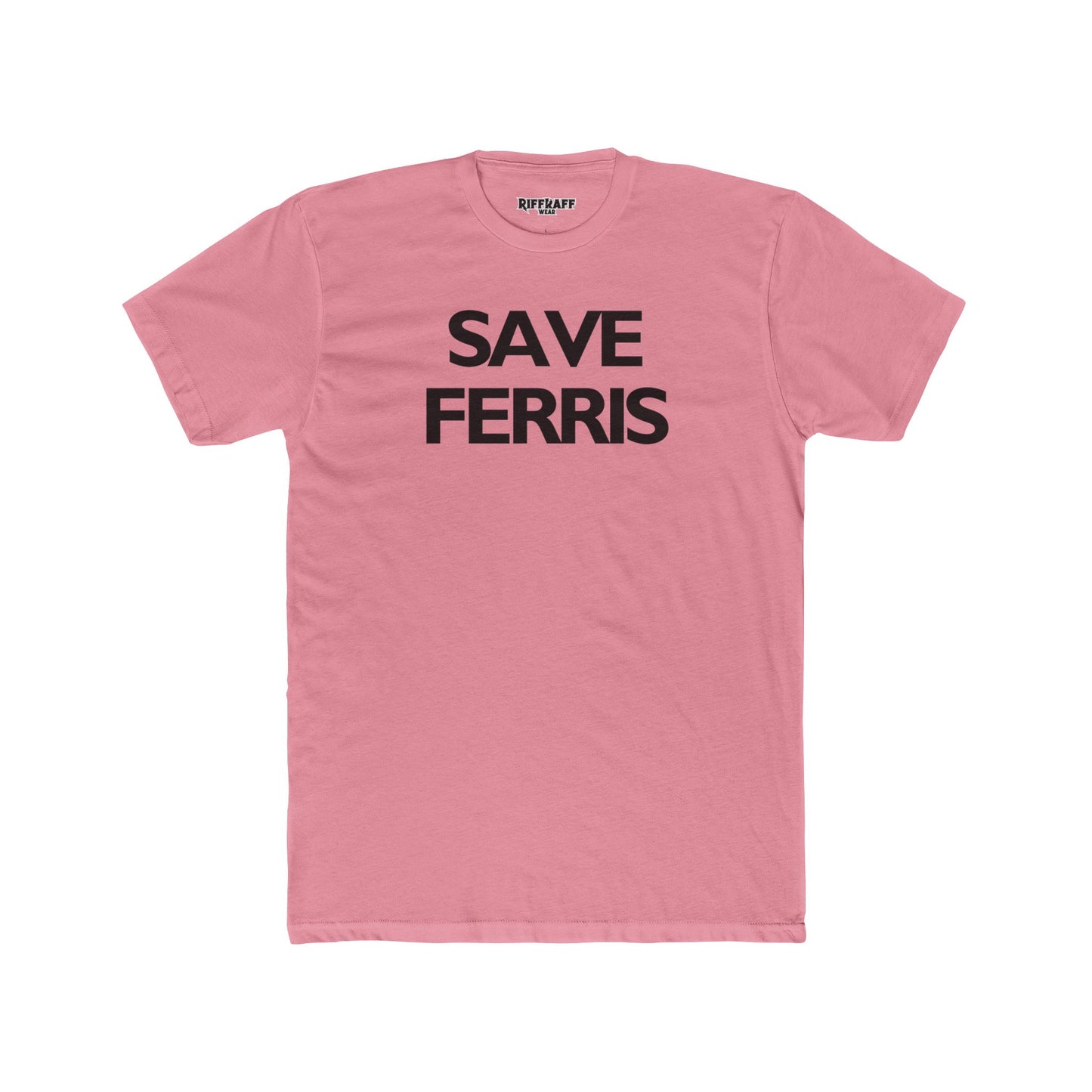 Vintage Style Save Ferris Unisex Cotton Crew Tee - Riff Raff Wear
