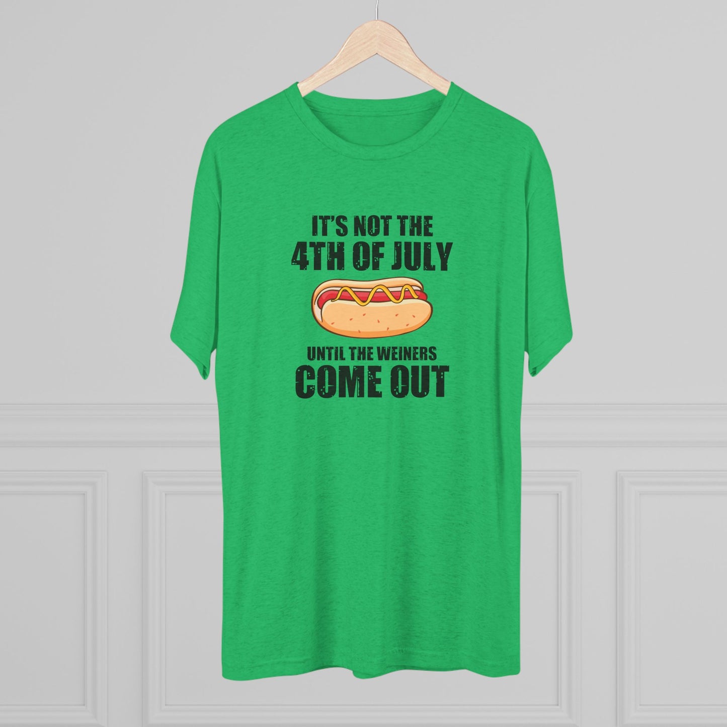 Riff Raff Wear 4th Of July Unisex Tri-Blend Crew Tee