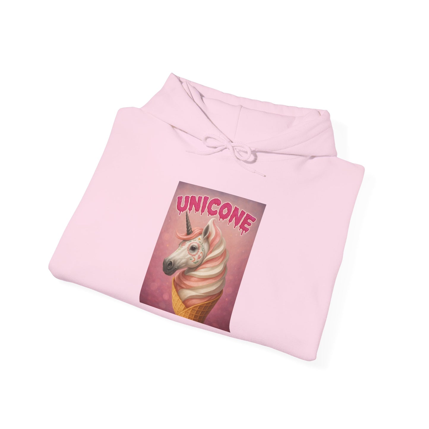 Whimsical Unicorn Heavy Blend Hoodie for Cozy Moments - Riff Raff Wear