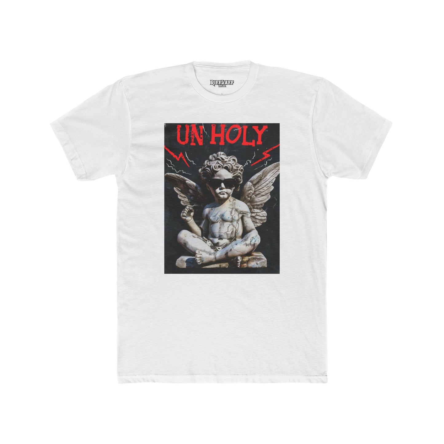 Unisex Cotton Crew Tee - Un Holy Graphic Tee for Bold Style - Riff Raff Wear