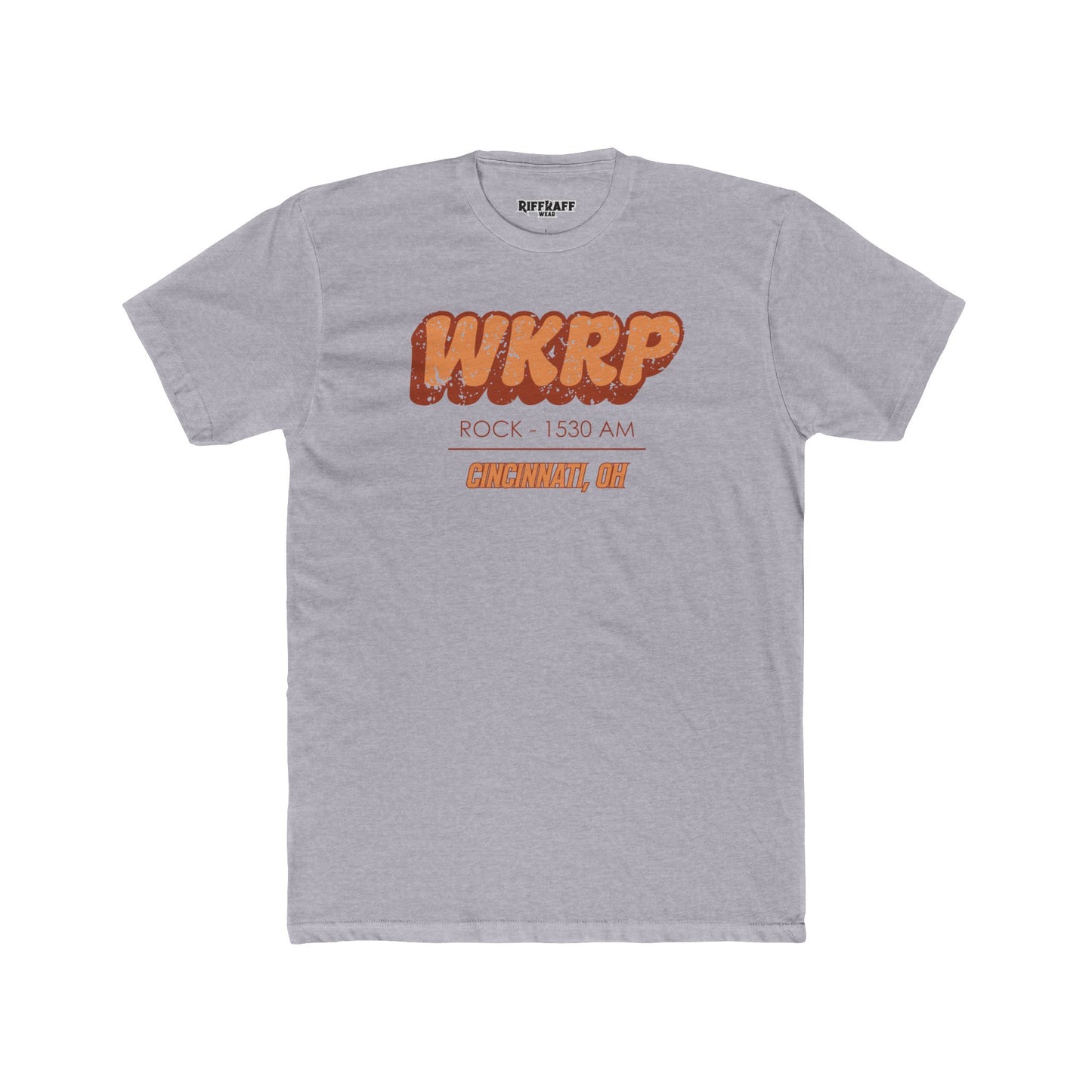 WKRP - Unisex Cotton Crew Tee Riff Raff Wear