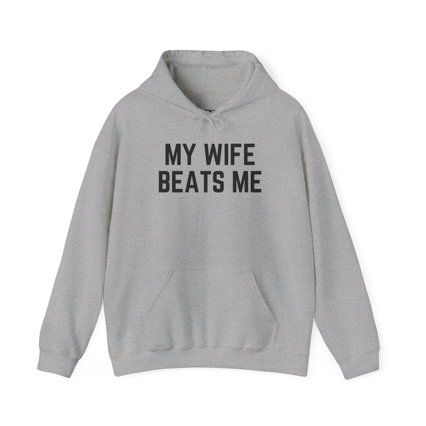 Funny Wife Humor Hoodie - Unisex Heavy Blend Sweatshirt for Couples - Riff Raff Wear