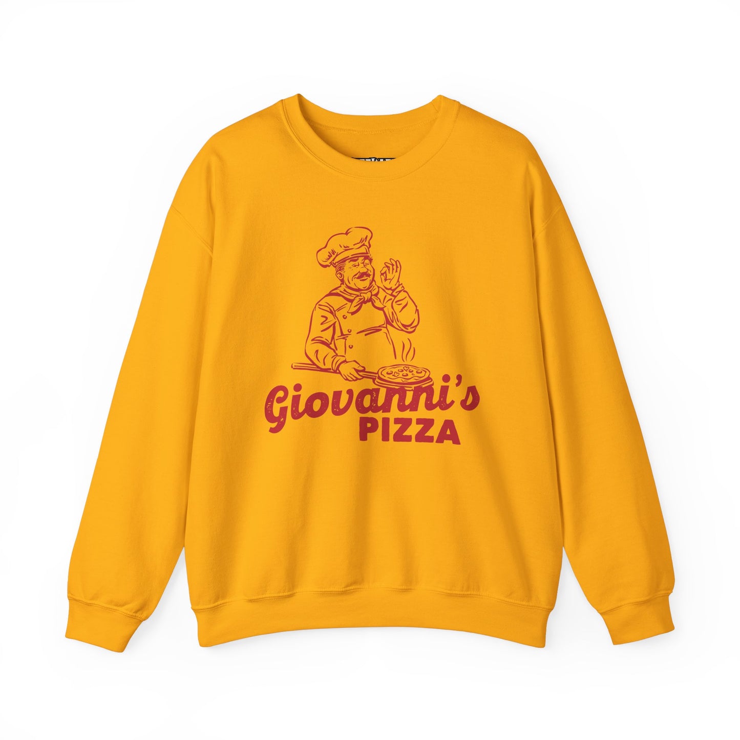 Giovanni's Pizza Unisex Crewneck Sweatshirt - Perfect for Pizza Lovers - Riff Raff Wear