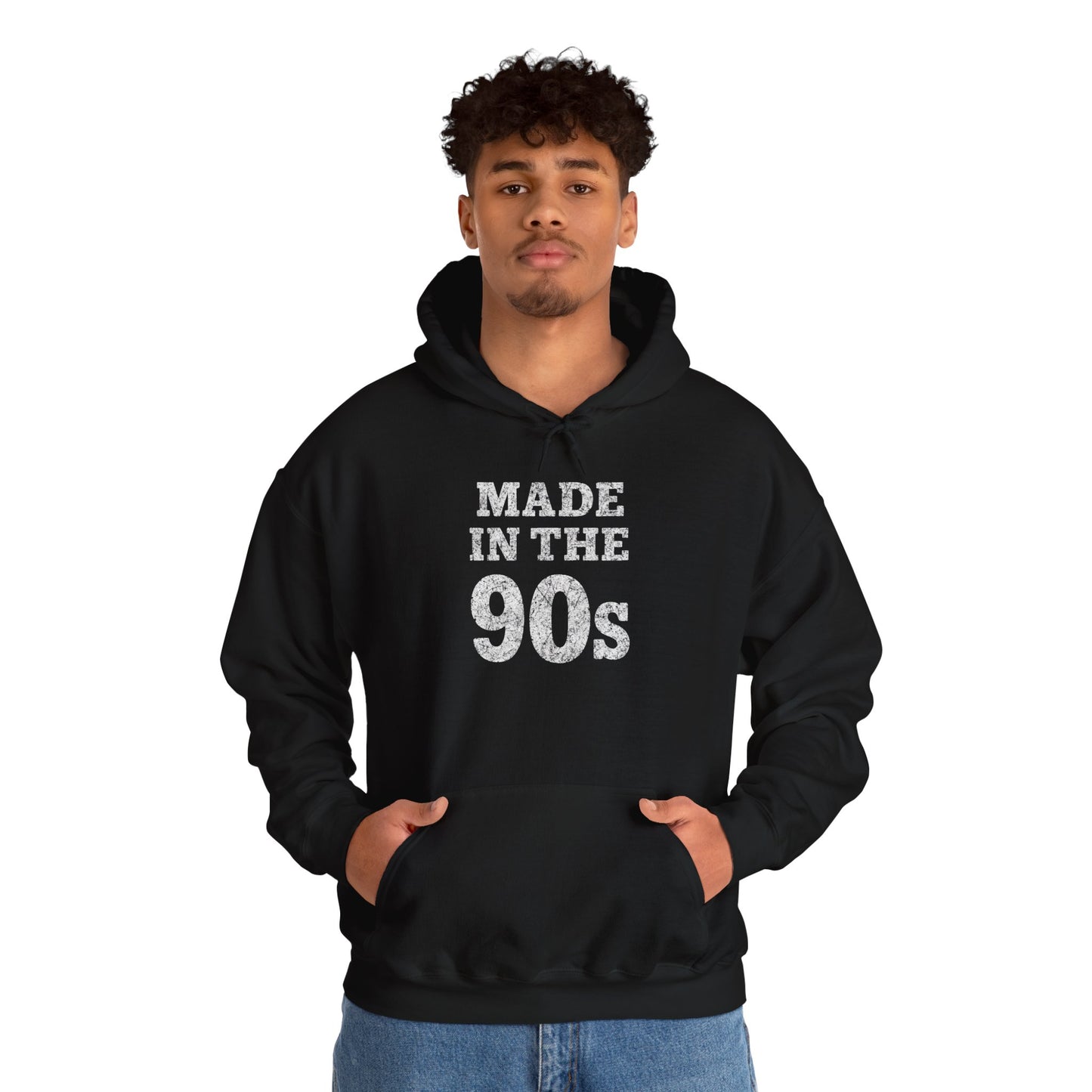 90s Nostalgia Unisex Hoodie - Made in the 90s Heavy Blend Sweatshirt - Riff Raff Wear