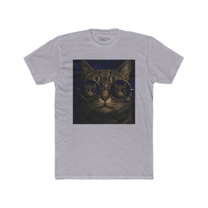 Cool Cat Unisex Cotton Crew Tee - Fun Pet Lover Shirt - Riff Raff Wear