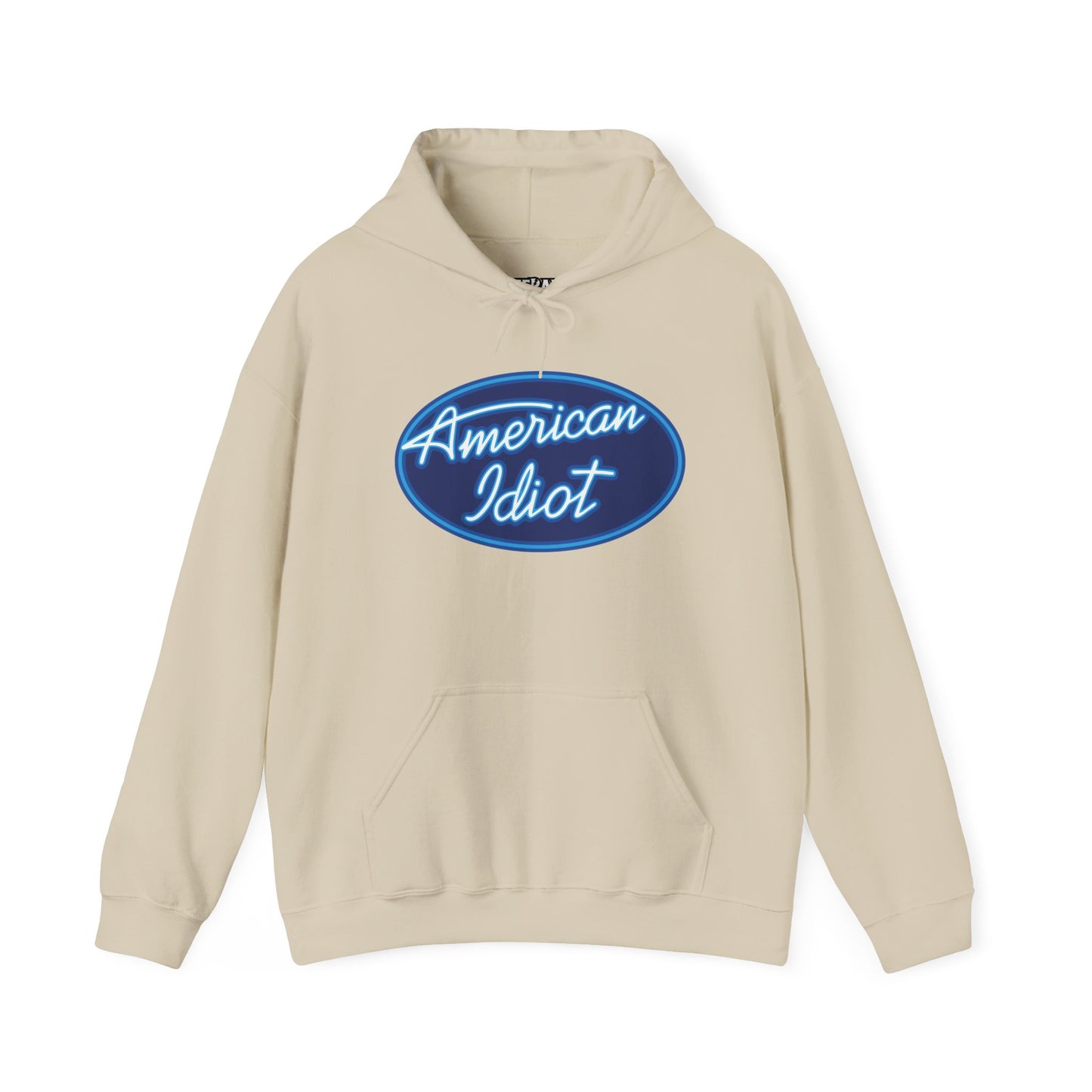 Parody Logo Series - American Idiot Neon Hoodie - Unisex Heavy Blend™ Sweatshirt - Riff Raff Wear