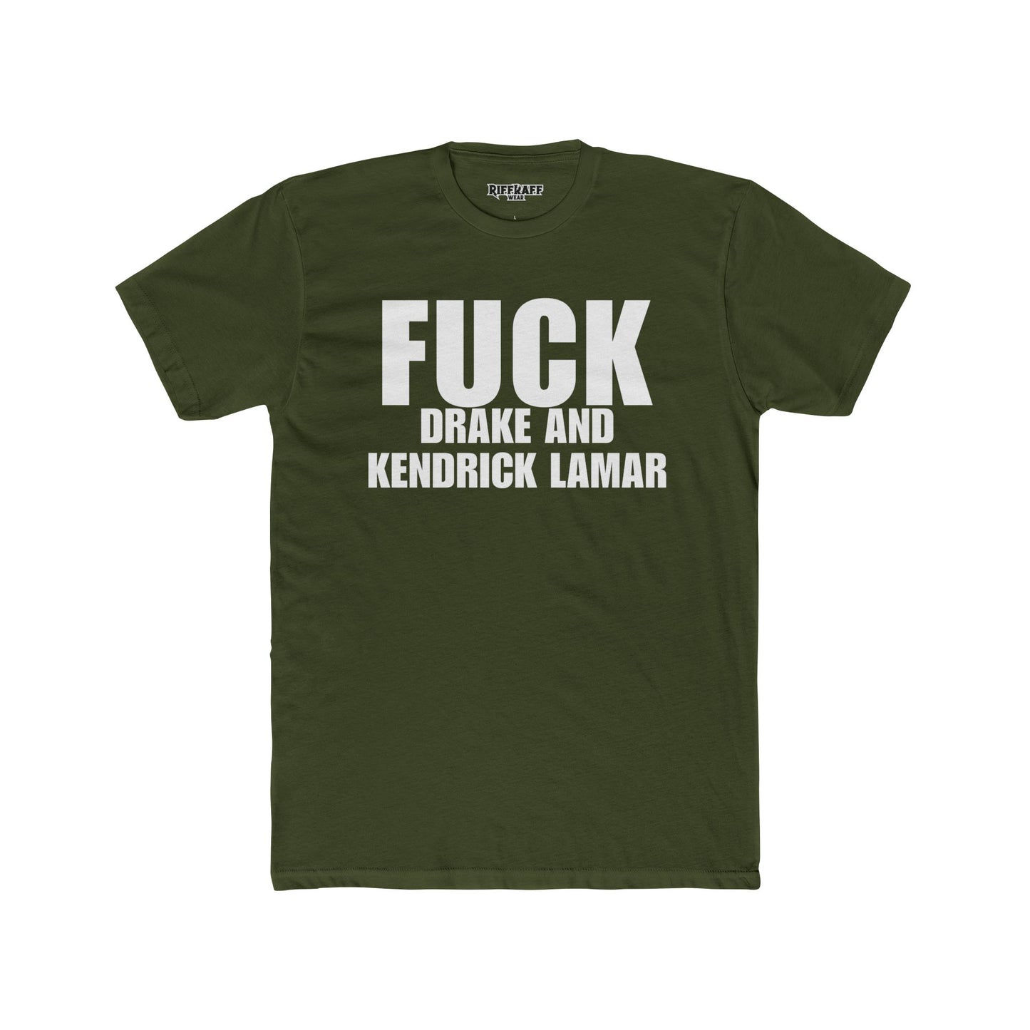 F*Drake & Kendrick Lamar – Unisex Crew Tee for the Musically Unbothered - Riff Raff Wear
