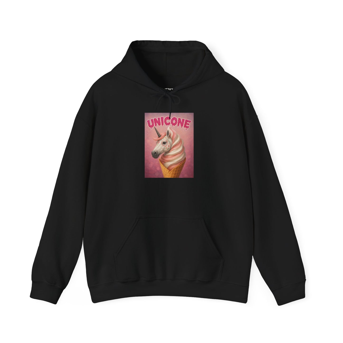 Whimsical Unicorn Heavy Blend Hoodie for Cozy Moments - Riff Raff Wear