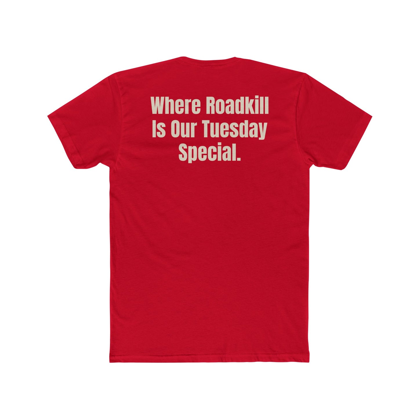 The Screaming Possum Unisex Cotton Crew Tee - Fun & Retro Graphic Shirt - Riff Raff Underground