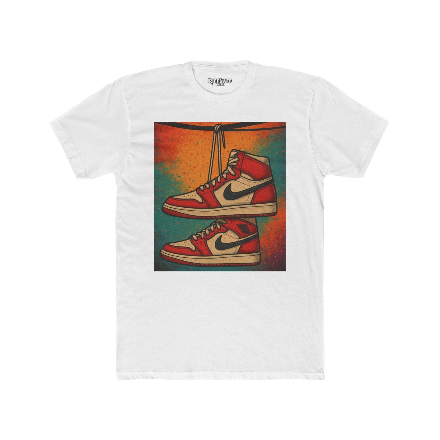Urban Sneaker Art Tee, Vintage Streetwear, Unisex Graphic T-Shirt - Riff Raff Wear