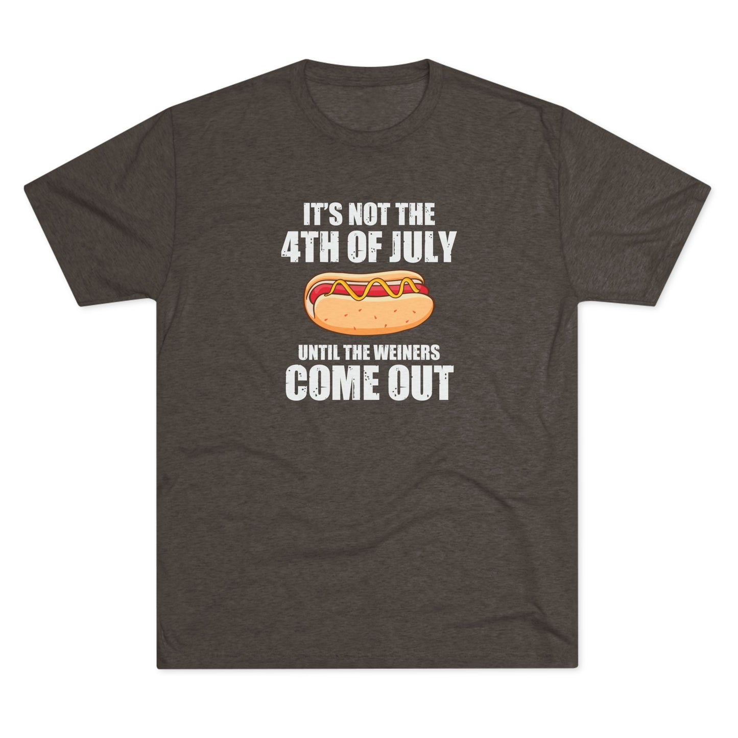 Riff Raff Wear 4th Of July Unisex Tri-Blend Crew Tee