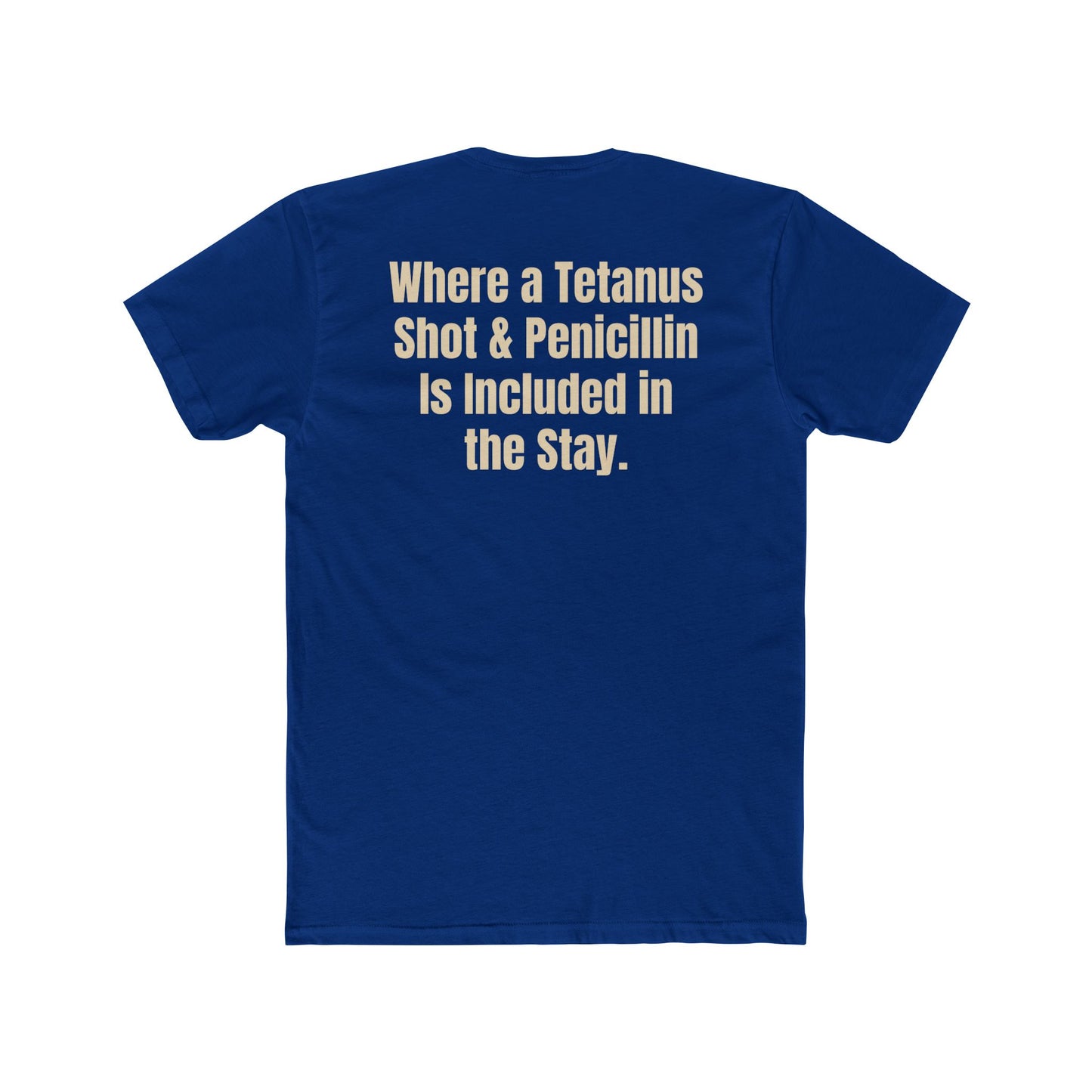 Rusty Anchor Unisex Cotton Crew Tee - Fun Nautical Humor Tee for Beach Lovers - Riff Raff Underground