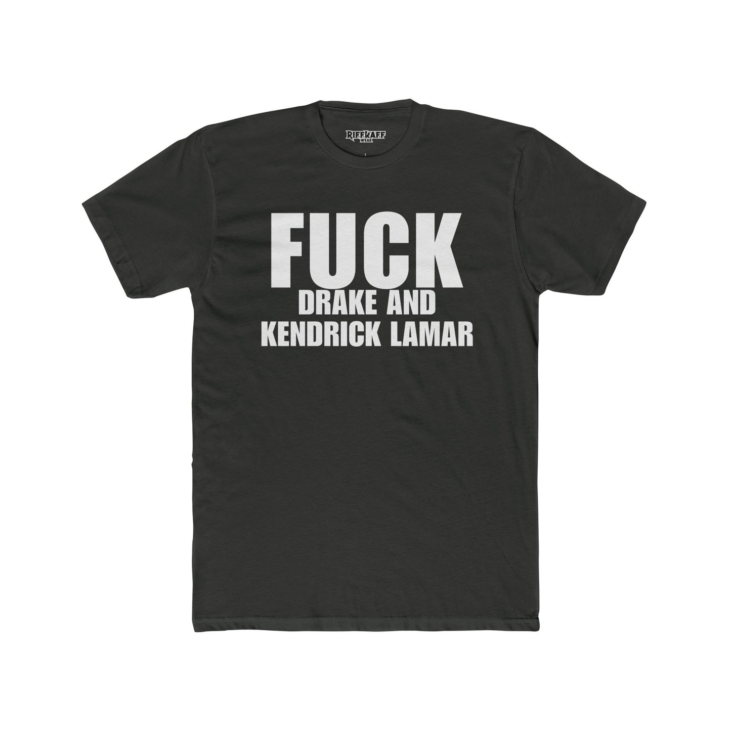 F*Drake & Kendrick Lamar – Unisex Crew Tee for the Musically Unbothered - Riff Raff Wear