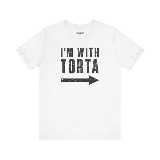 I’m With Torta Arrow Tee - Funny Family/Partner Mexican Food Shirt - Riff Rsff Wear