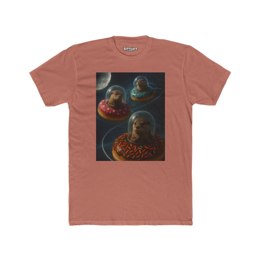 Otter Space Unisex Cotton Crew Tee - Riff Raff Wear