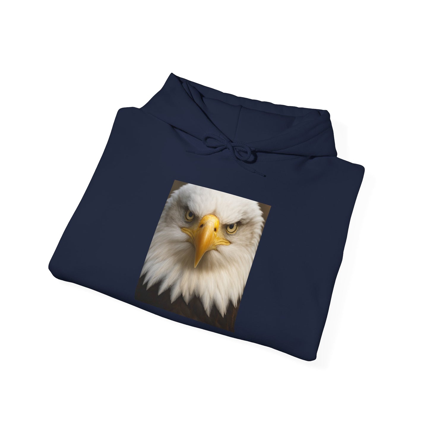 Eagle Graphic Heavy Blend Hoodie - Unisex Sweatshirt for Nature Lovers - Riff Raff Wear