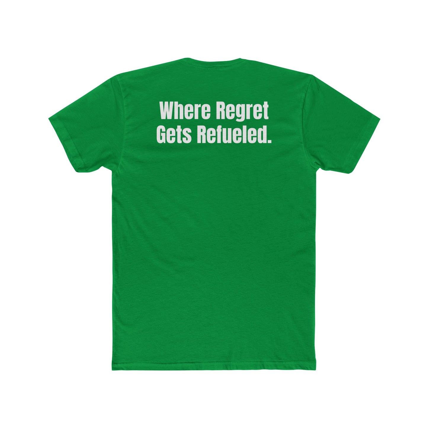 Big Earl's Diesel & Diner Unisex Cotton Crew Tee - Where Regret Gets Refueled - Riff Raff Underground