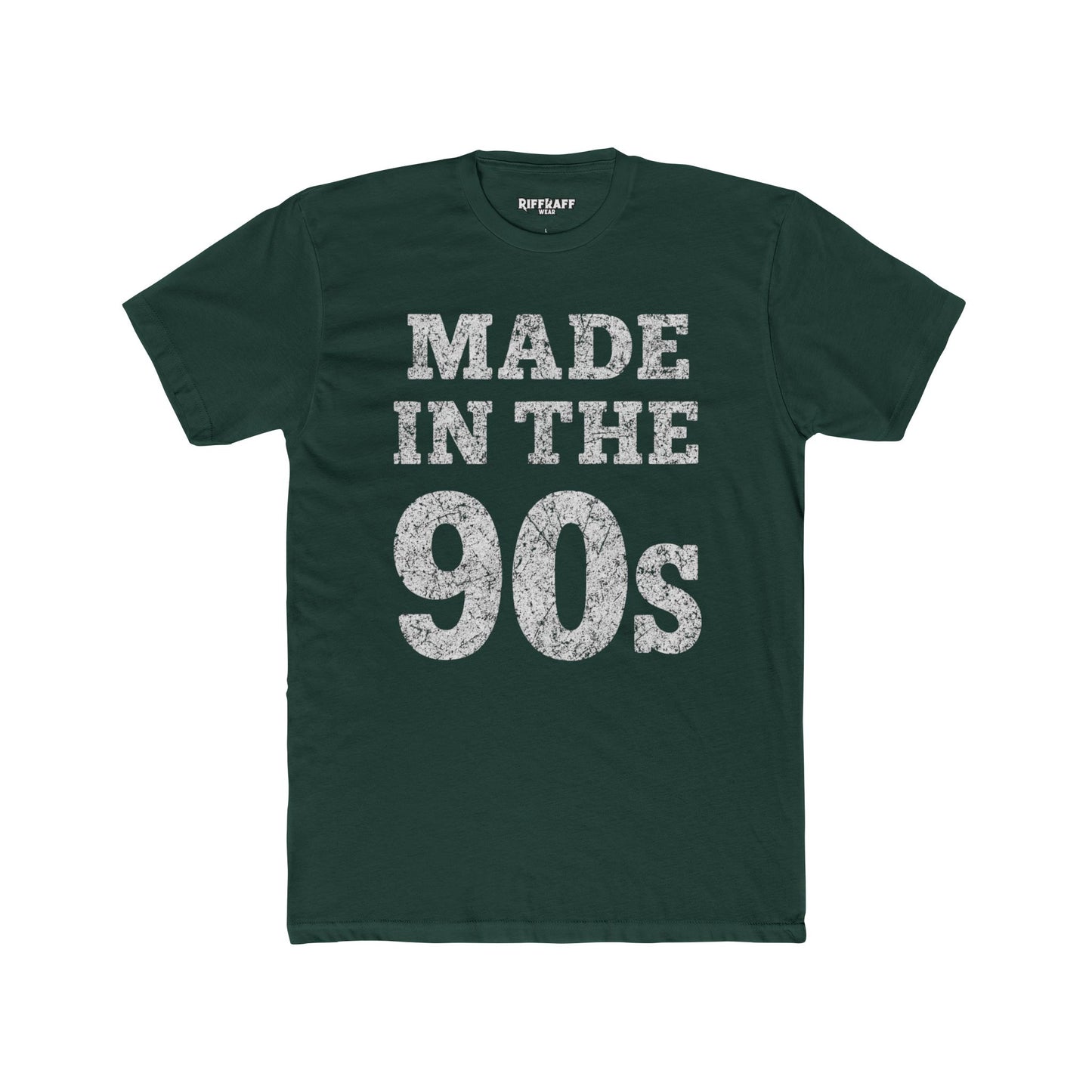 90s Vintage Style Unisex Cotton Crew Tee - Made in the 90s - Riff Raff Wear