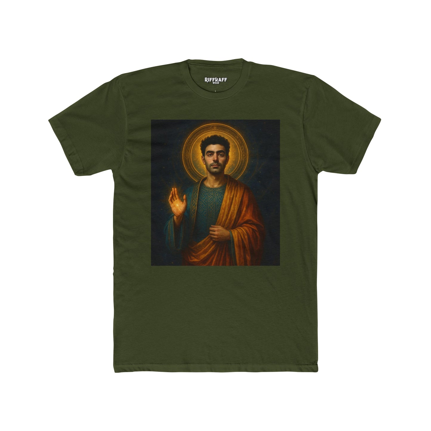 Religious Unisex Cotton Crew Tee - Political Art