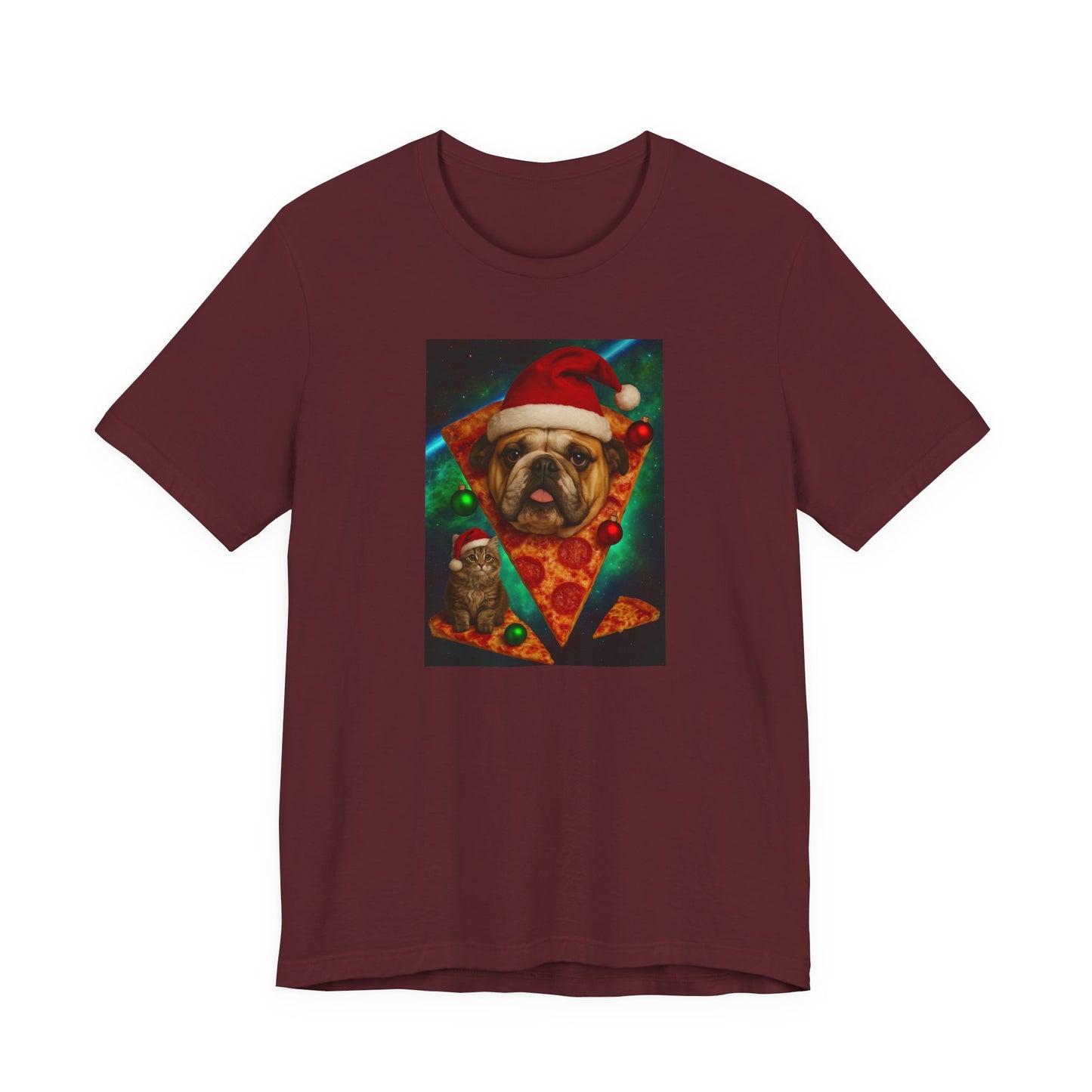 Funny Christmas Pug Shirt, Holiday Tee, Pet Lover Gift, Unisex Festive T-Shirts, Cute Animal Apparel, Christmas Party Outfit - Riff Raff Wear