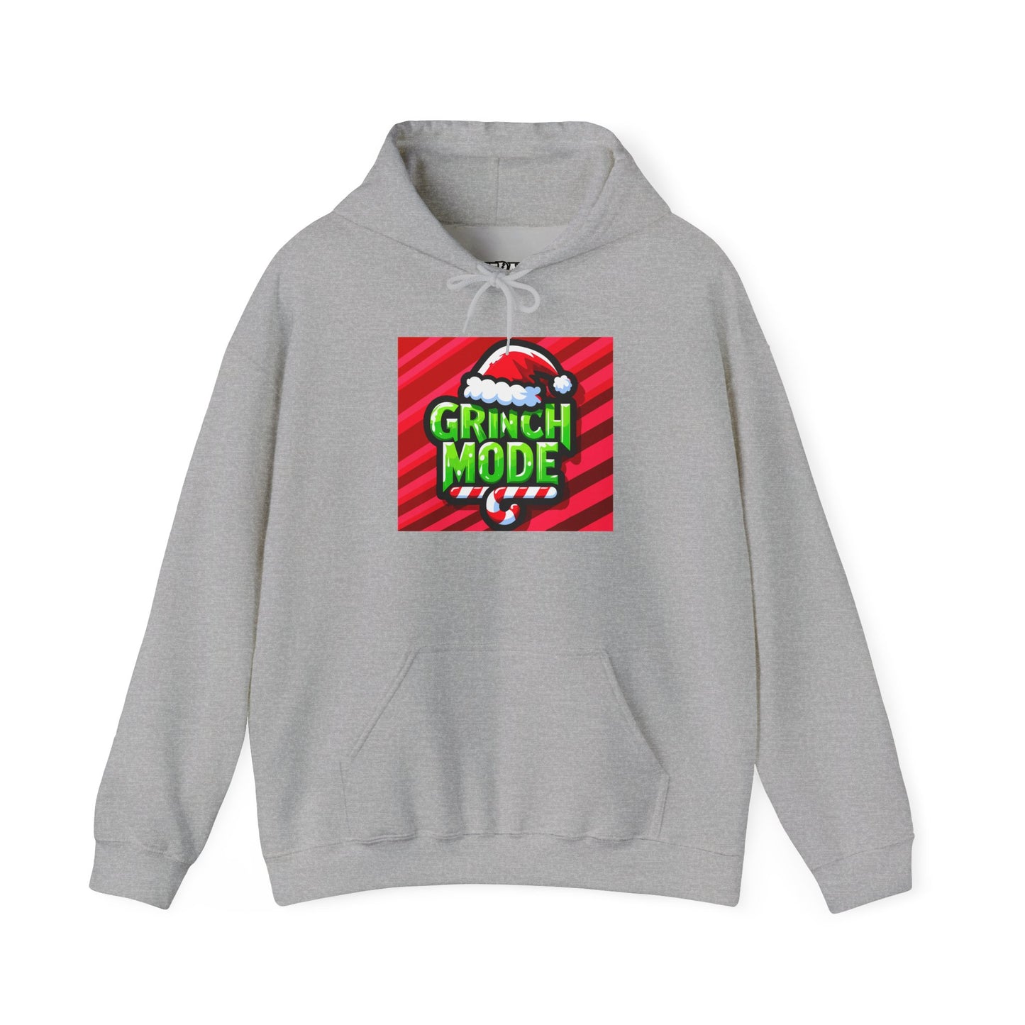 Festive Grinch Mode Hoodie - Cozy Holiday Apparel, Christmas Gift, Unisex Sweatshirt, Fun Winter Wear, Gift for Grinch Lovers - Riff Raff Wear