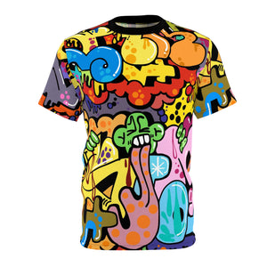 Vibrant Graphic Unisex Tee - Colorful Art Design for Creative Souls - Riff Raff Wear