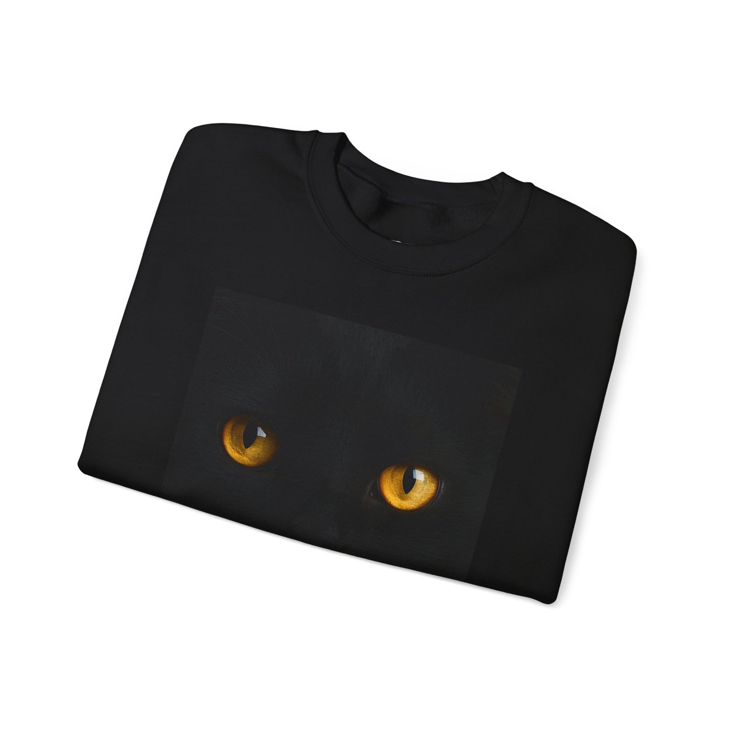 Mystical Cat Eyes Sweatshirt - Unisex Heavy Blend™ Crewneck - Riff Raff Wear