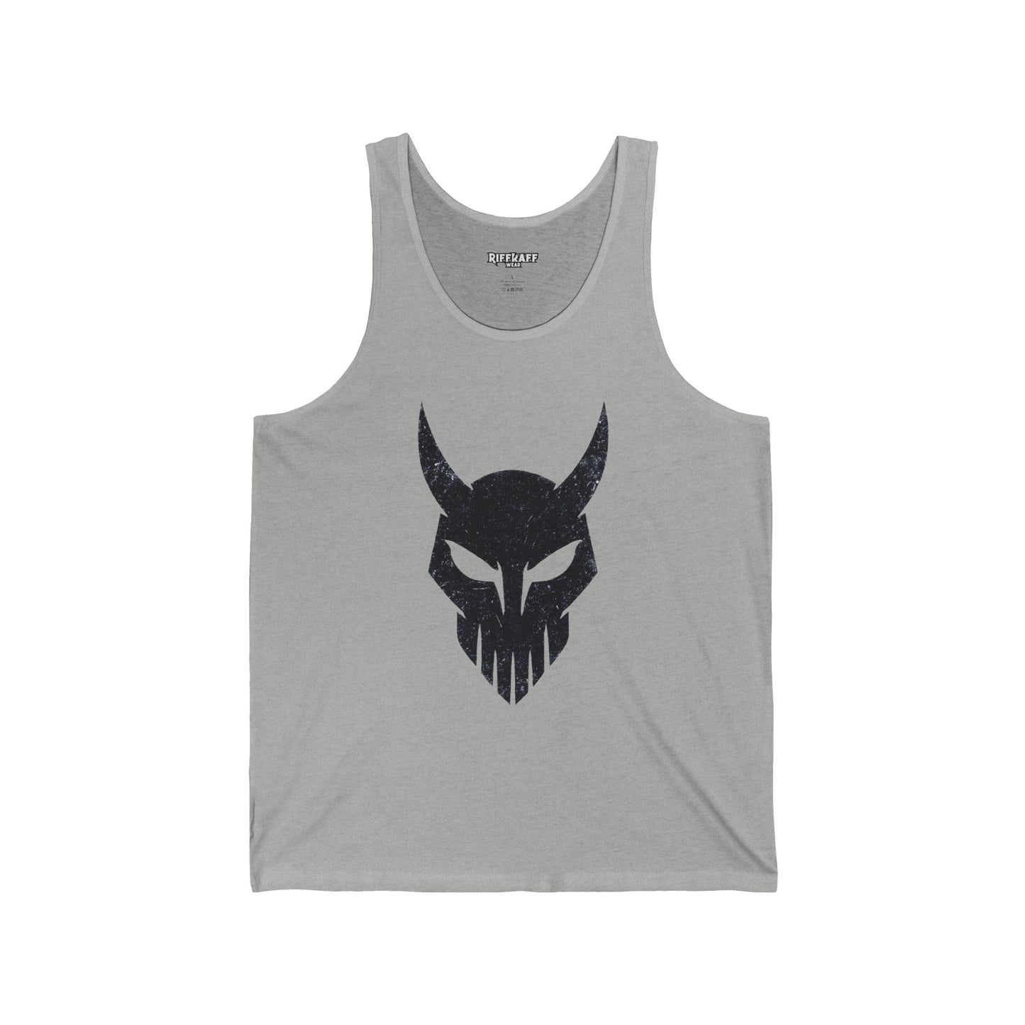 Unisex Jersey Tank with Bold Skull Design - Perfect for Casual Wear & Festivals - Riff Raff Wear