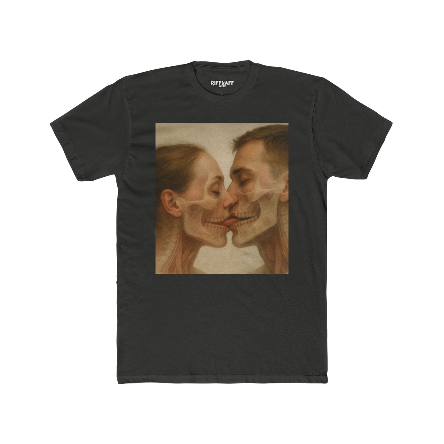 Romantic Skeleton Graphic Tee - Unisex Cotton Crew - Riff Raff Wear
