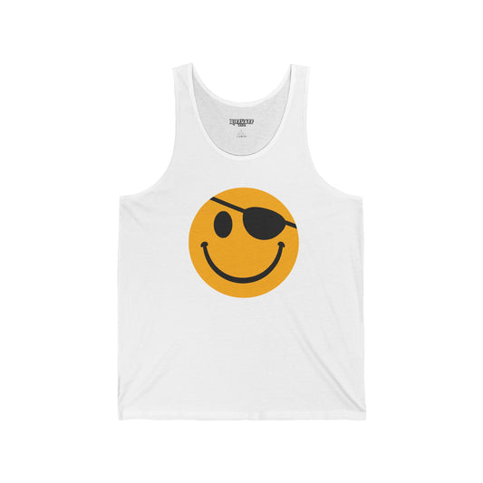 Pirate Smile Unisex Tank Top - Fun Summer Apparel - Riff Raff Wear