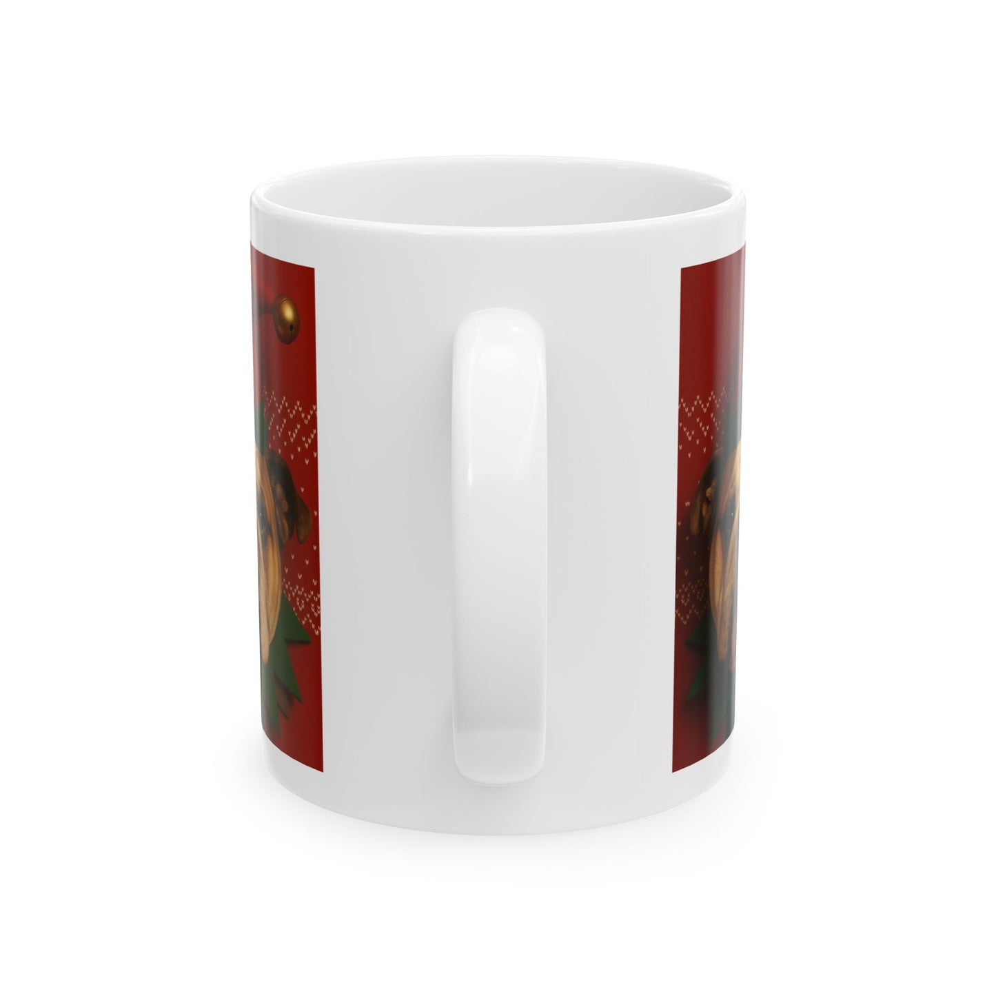 Festive Ceramic Mug - Perfect for Holiday Cheer, Gift for Coffee Lovers, Christmas Mug, Tea Lovers, Seasonal Drinkware - Riff Raff Wear