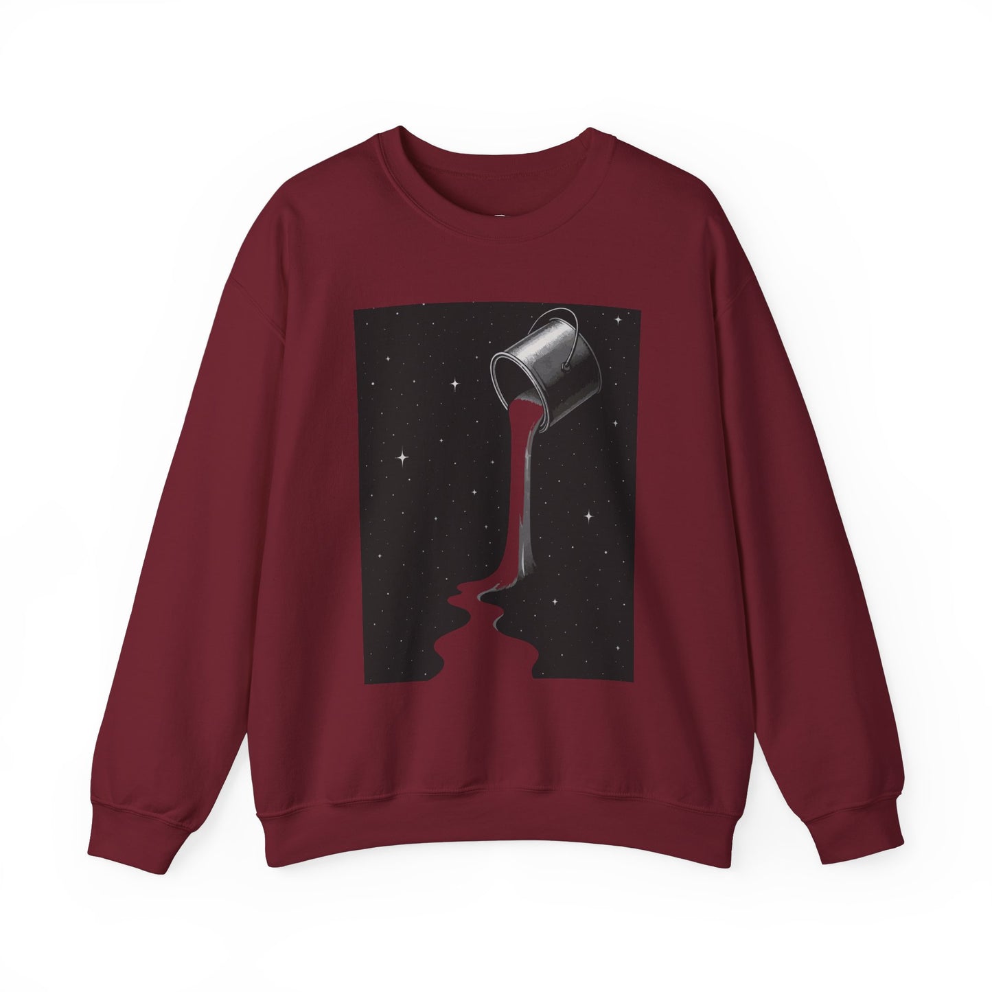 Cosmic Pour Crewneck Sweatshirt - Unisex Heavy Blend™ - Riff Raff Wear