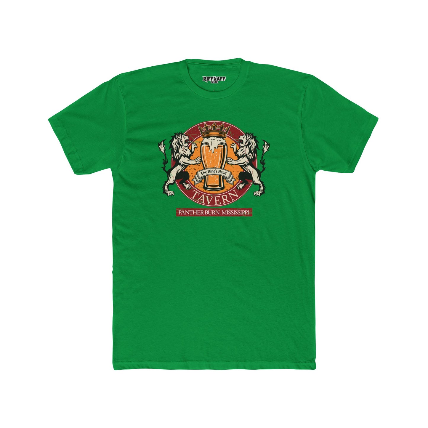 Vintage Tavern Unisex Cotton Crew Tee - Perfect for Beer Lovers - Riff Raff Wear Underground