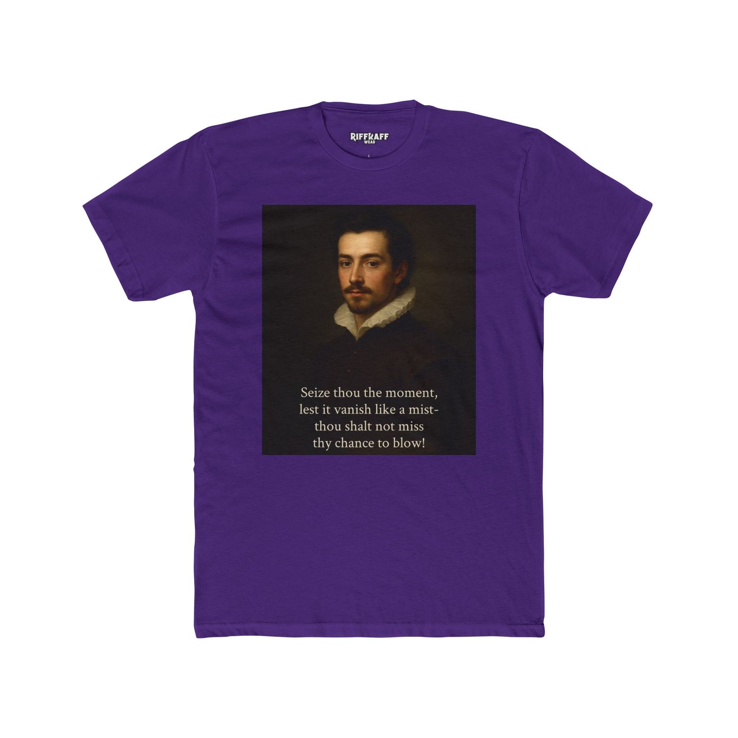 Inspirational Quote Tee, Vintage Aesthetic T-Shirt, Motivational Cotton Crew, Art Lover Gift - Riff Raff Wear