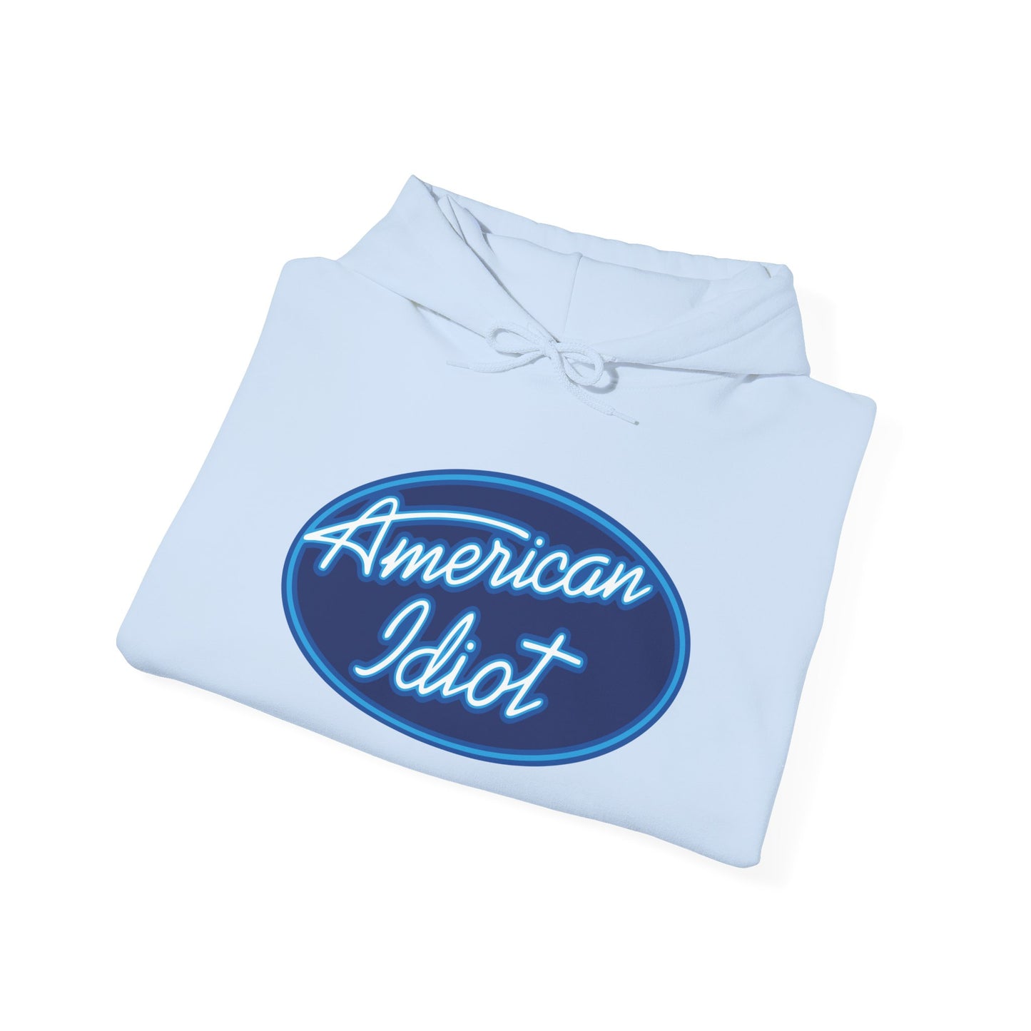 Parody Logo Series - American Idiot Neon Hoodie - Unisex Heavy Blend™ Sweatshirt - Riff Raff Wear