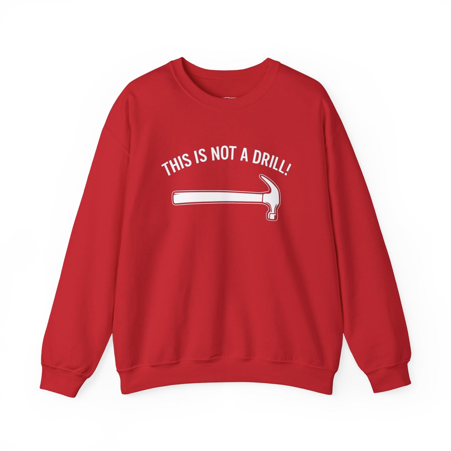 Humorous DIY Crewneck Sweatshirt - Funny Gift for Handyman, Home Improvement Lover, Casual Wear, Birthday, Unique Gift Idea - Riff Raff Wear