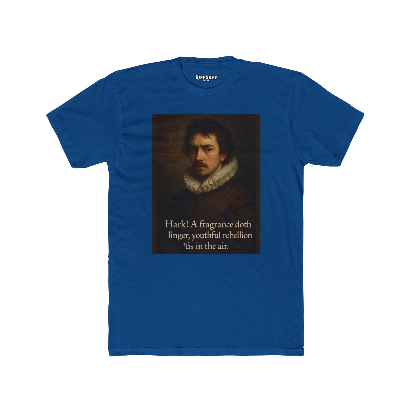 Art-Inspired Unisex Cotton Crew Tee, Casual Wear, Gift for Art Lovers, Vintage - Riff Raff Wear