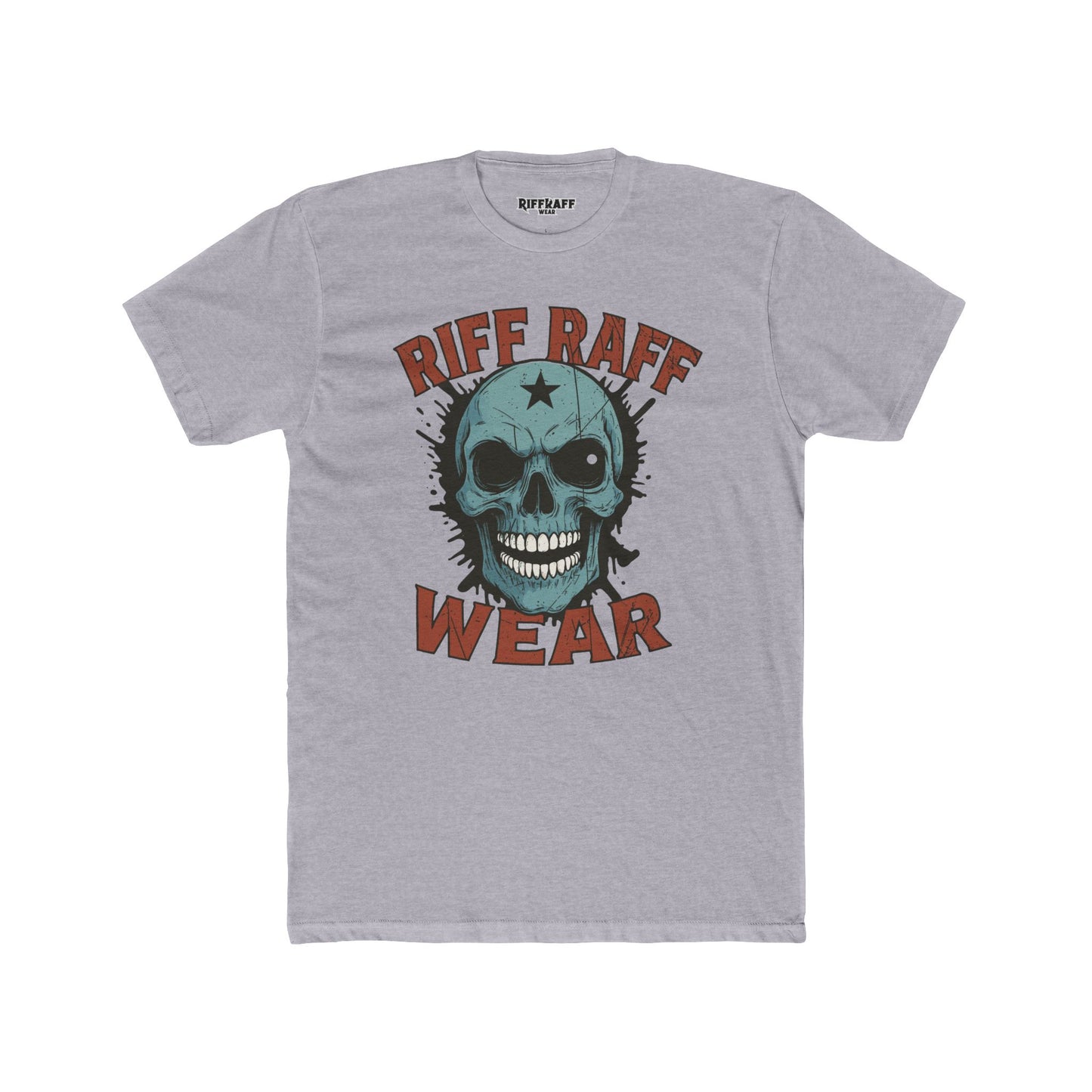 Skull Graphic Unisex Cotton Crew Tee Riff Raff Wear