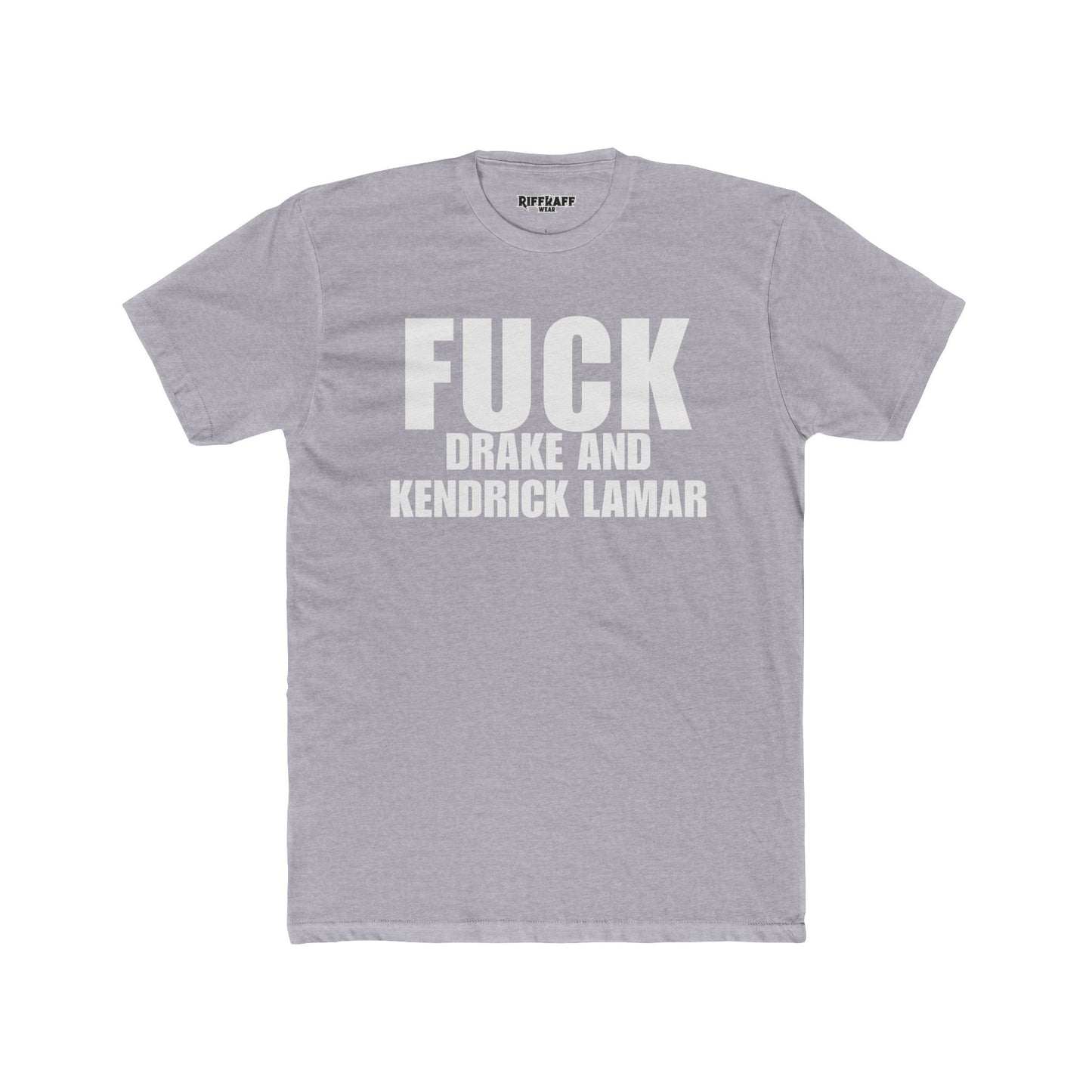 F*Drake & Kendrick Lamar – Unisex Crew Tee for the Musically Unbothered - Riff Raff Wear