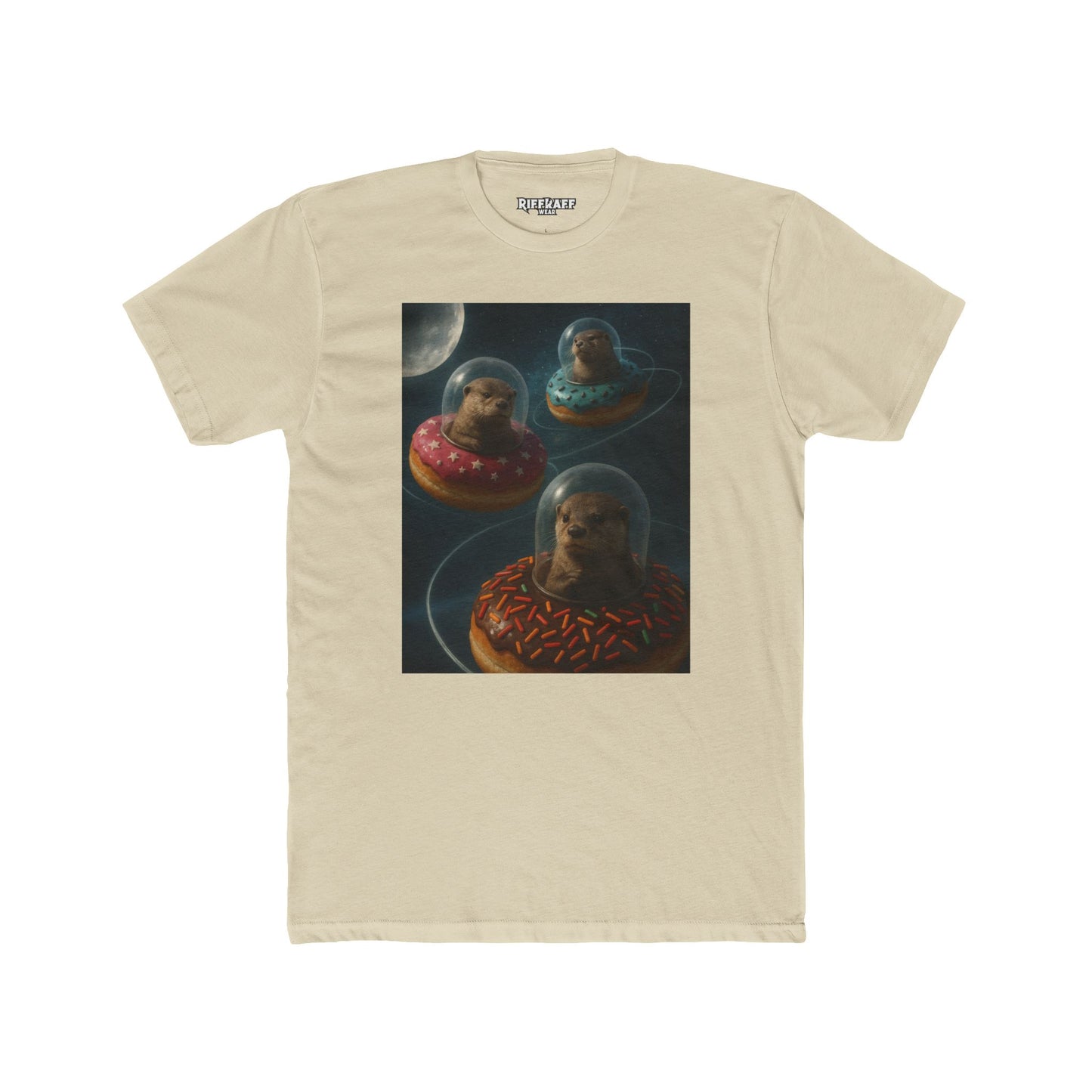 Otter Space Unisex Cotton Crew Tee - Riff Raff Wear