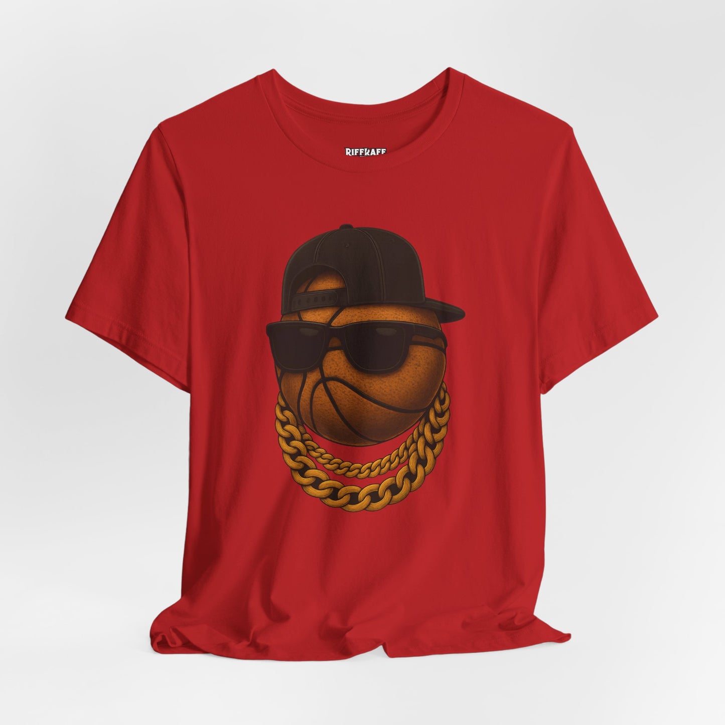 Basketball Bling Tee — Cool Hip-Hop Ball Graphic T-Shirt