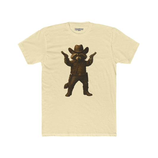 Funny Cowboy Graphic Tee, Unisex Cotton Crew Shirt, Western Style - Riff Raff Wear