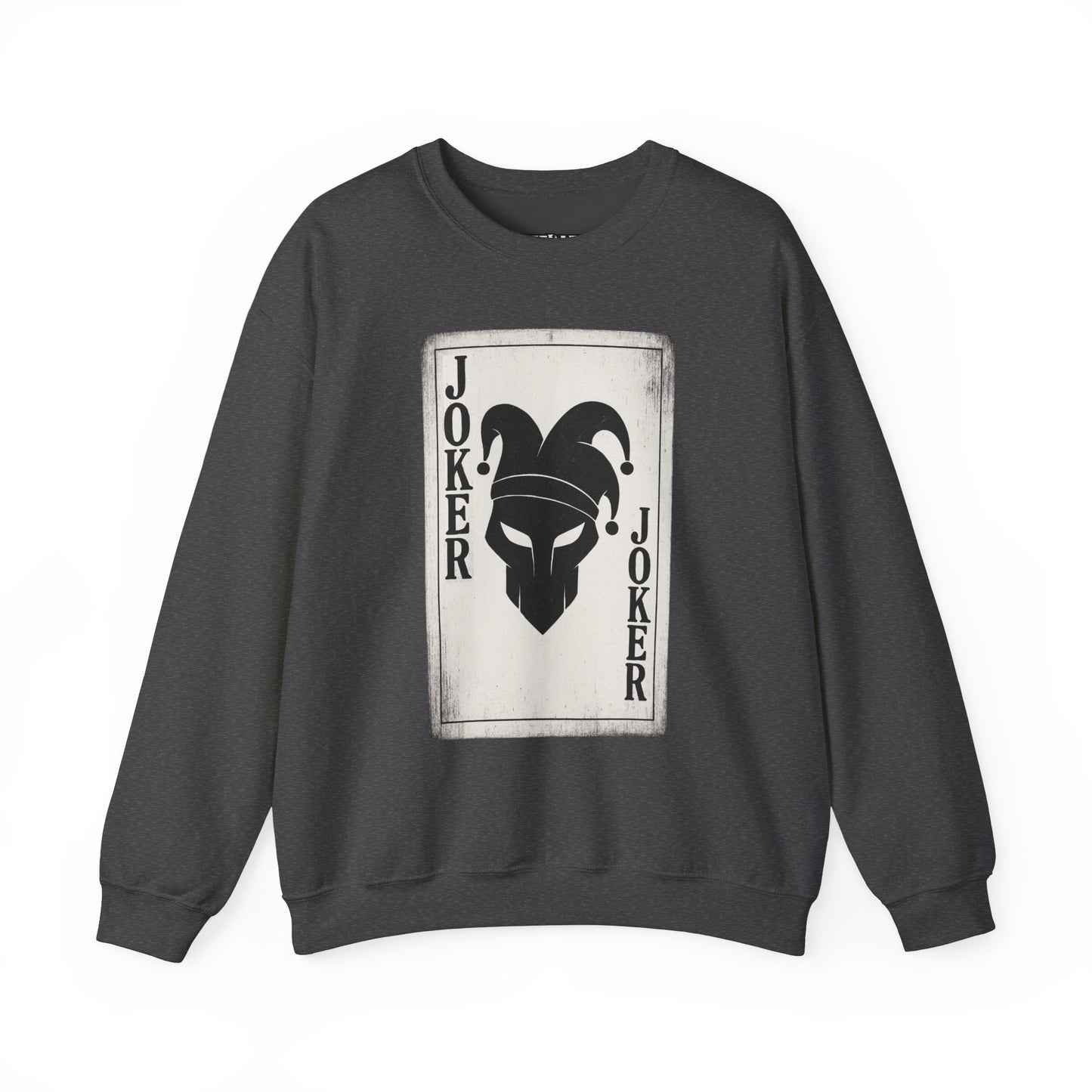 Joker Graphic Sweatshirt - Unisex Heavy Blend Crewneck - Riff Raff Wear
